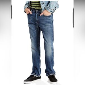 Levi's Slim Straight Denim Jeans - Classic Blue